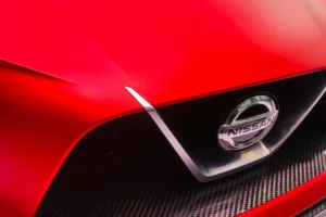 A red car.