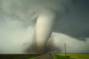 An active tornado