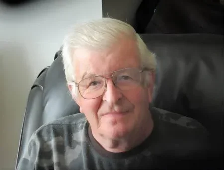 a man sitting on chair