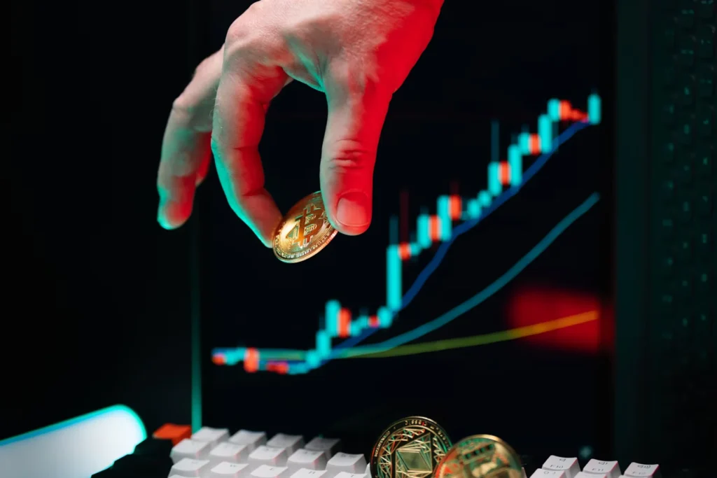How Machine Learning Is Transforming Finance in 2025 a hand reaching for a coin