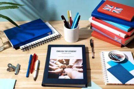 book on a desk