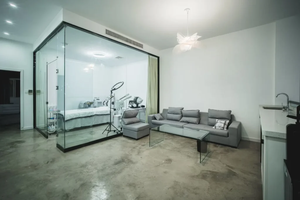 grey sectional couch