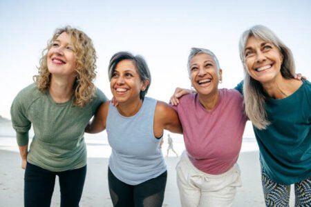 ladies enjoying more