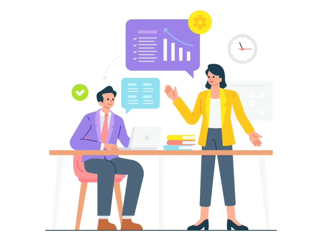 7 Benefits Business Coach Sessions Bring to New Startups Business college discussing
