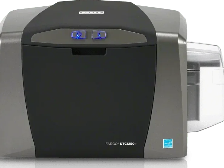 Tips for Choosing Reliable ID Card Printers for Manufacturing Grey and black printer