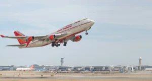 Air India airplane.