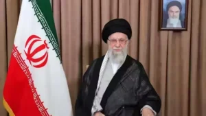 Iranian supreme leader Ayatollah Ali Khamenei.