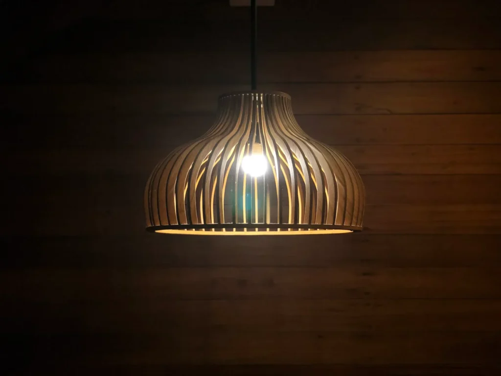 The Impact of Innovative Acrylic Products on Interior Design a brown round lamp