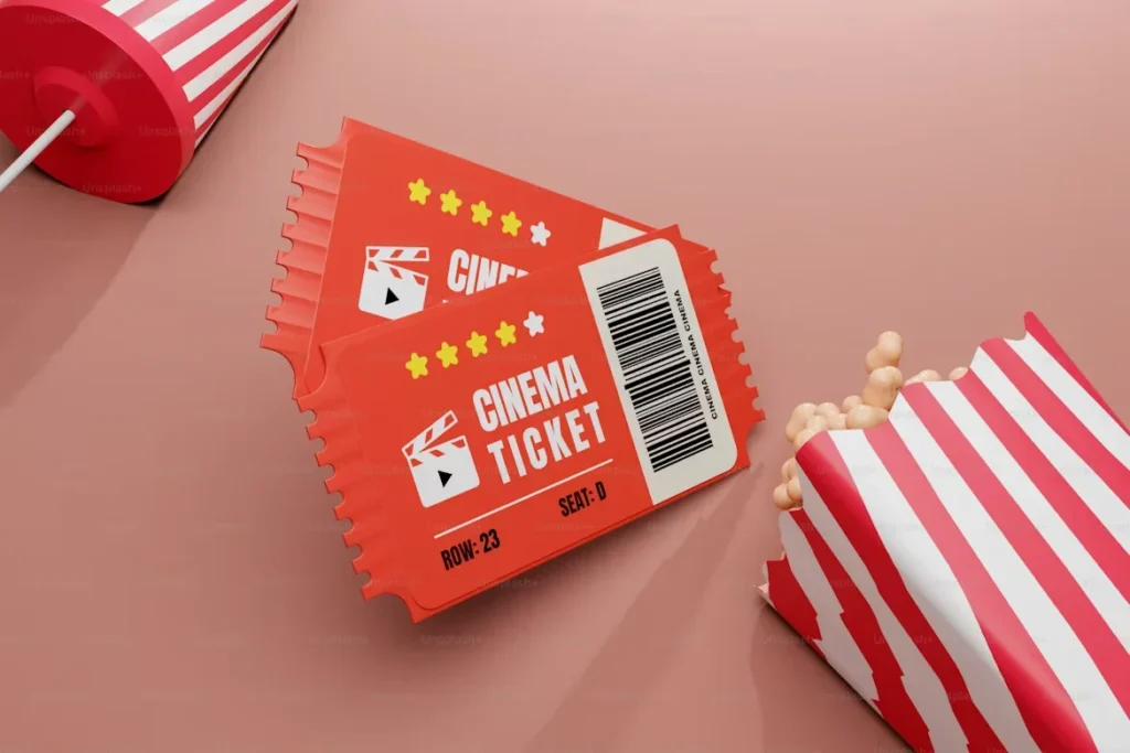 Movie Night Made Easy: Autonomous Checkout for Theater Concessions a red and white popcorn bags