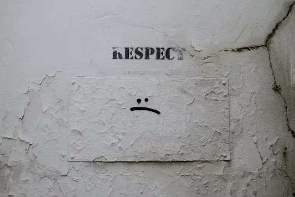 The Importance of Respecting Someone's Religion black and white wall 1