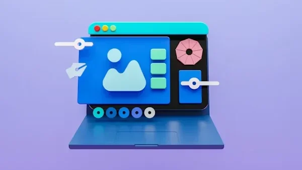 Revolutionizing Digital Creation: How AI is Transforming the Way We Edit Images and Videos computer screen showing colorful circles