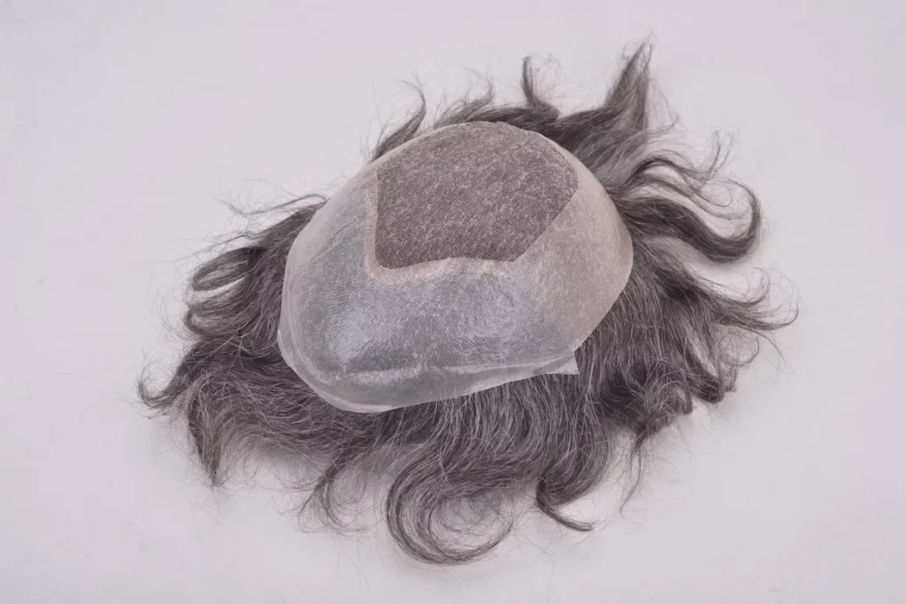 Transform Your Look with Wigs, Bundles, and Hair Toppers grey lace wig on table