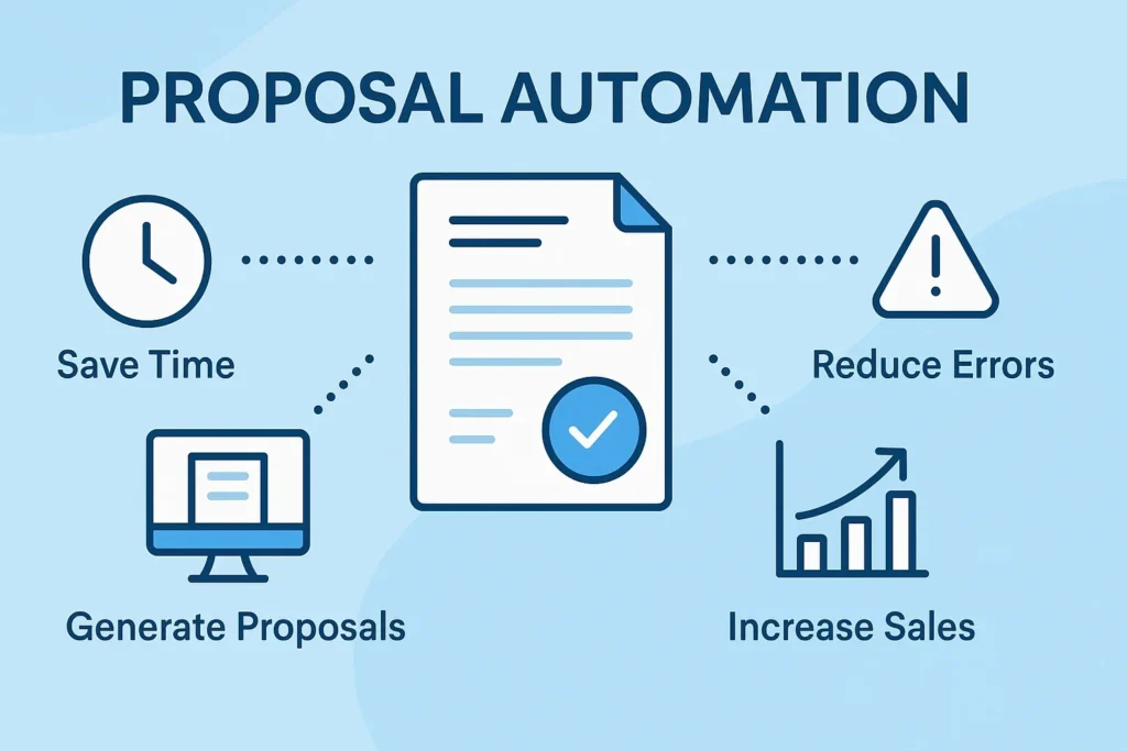 infographic of proposal automation