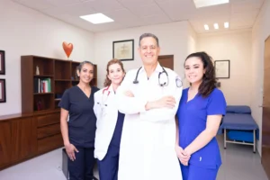 medical practioners in office