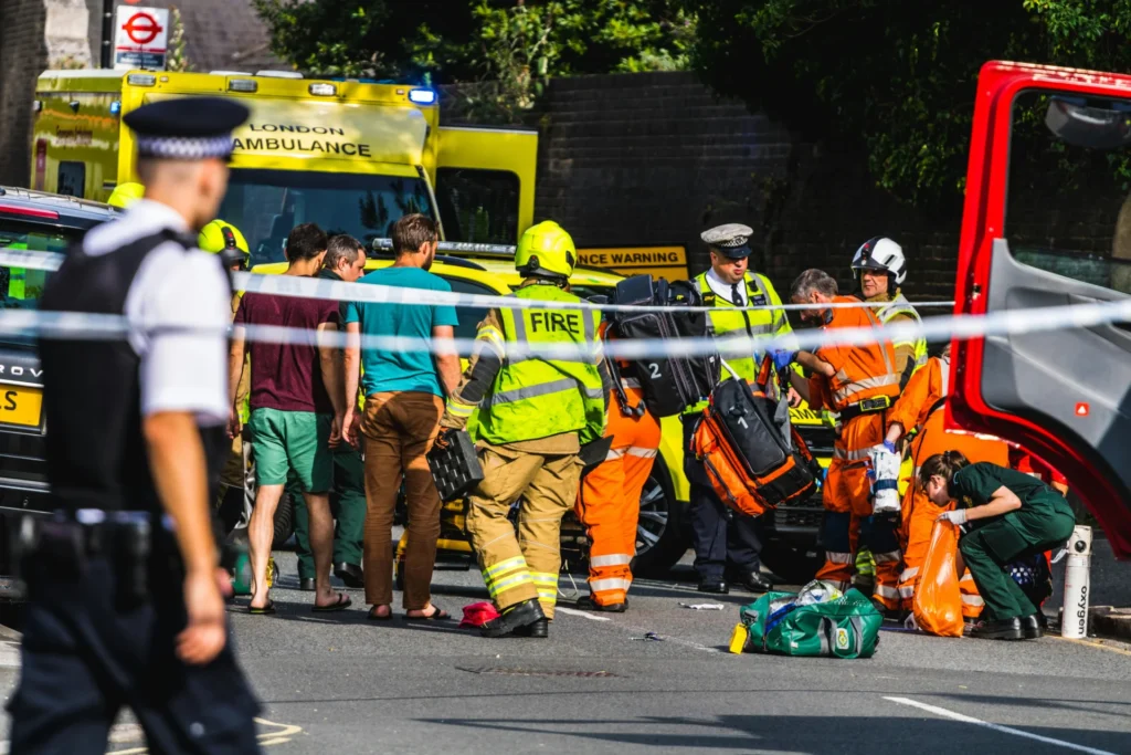 Top Mistakes to Avoid After a Truck Accident rescue team during a accident
