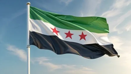 Israel Bombed Syrian Tanks Following Deadly Clashes in Sweida syria flag
