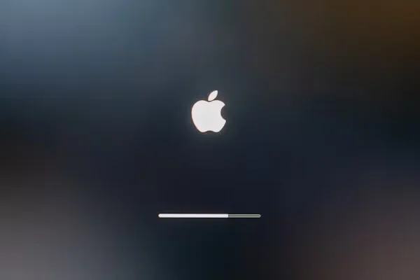 From Safe Mode to System Scan: A Proven Mac Malware Cleanup Plan white apple logo with black background