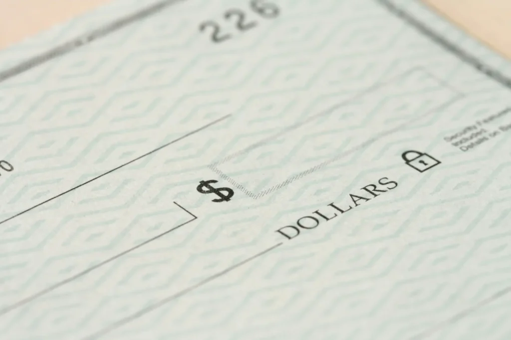 A Check.