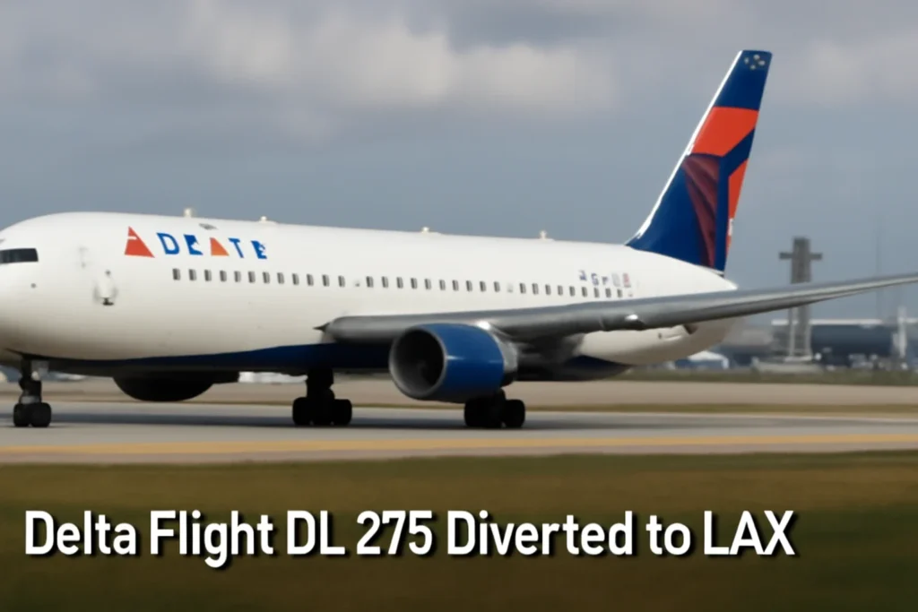 Delta Flight DL275 Diverted to LAX