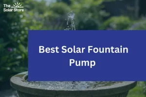 Illustration of best solar foundation pump