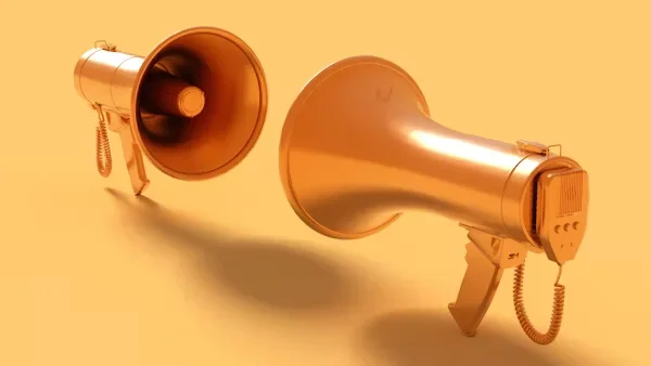 Why Campus Security Is Priority For Educational Institutions? Two golden megaphones