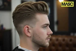 a man's side pose
