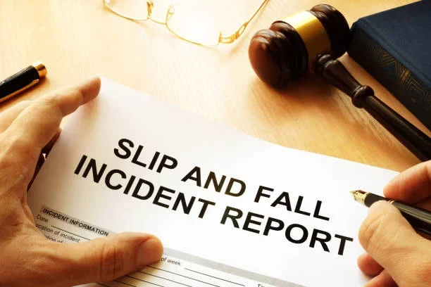 How Premises Liability in Slip and Fall Cases Is Impacted by Your Visitor Status a person writing on paper