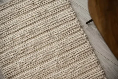 a rug on a floor