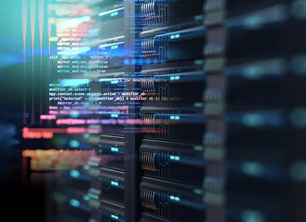 coding on screen