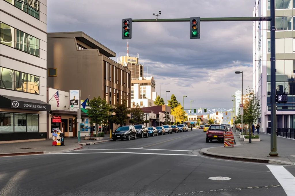 Throwback to 1940: When Fairbanks Stepped Into the Future With Asphalt unblurimageai second avenue now