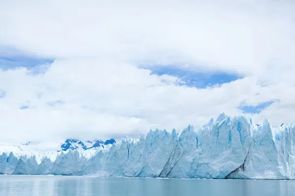 A large iceberg.