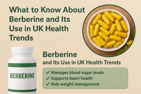 Berberine supplement capsules with benefits