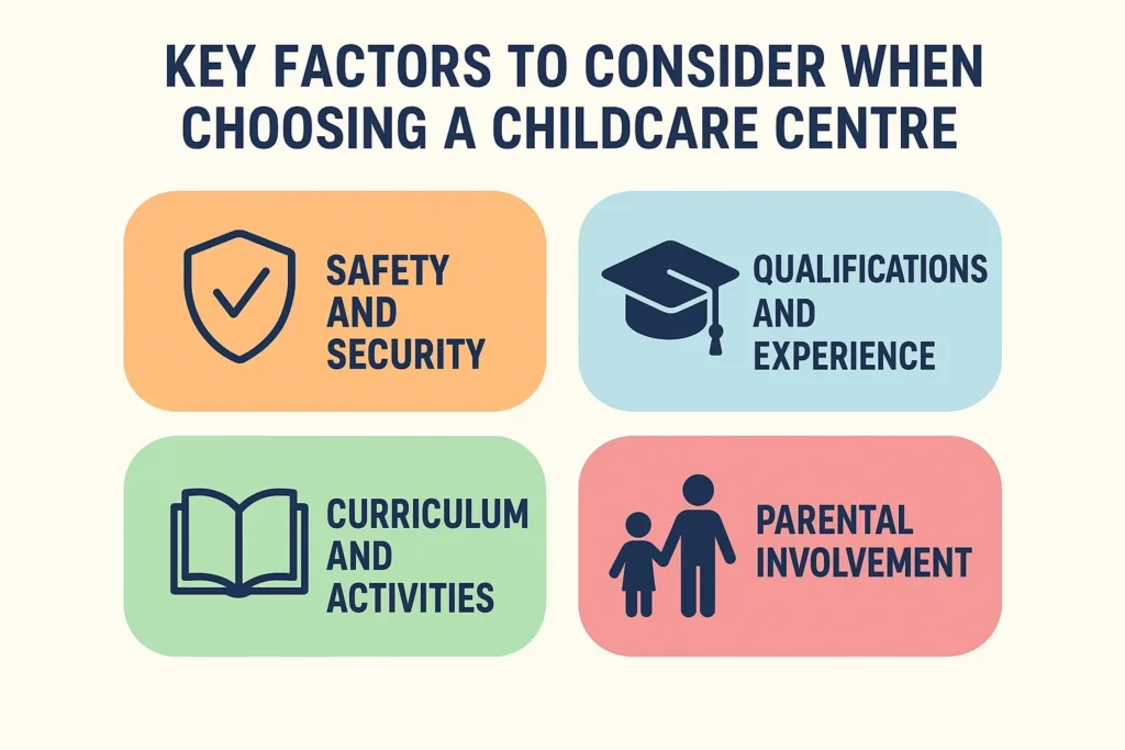 Childcare center selection key factors