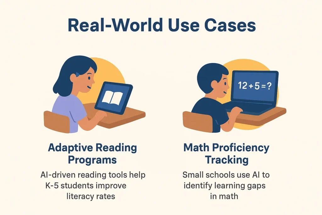 Illustration of real world AI cases