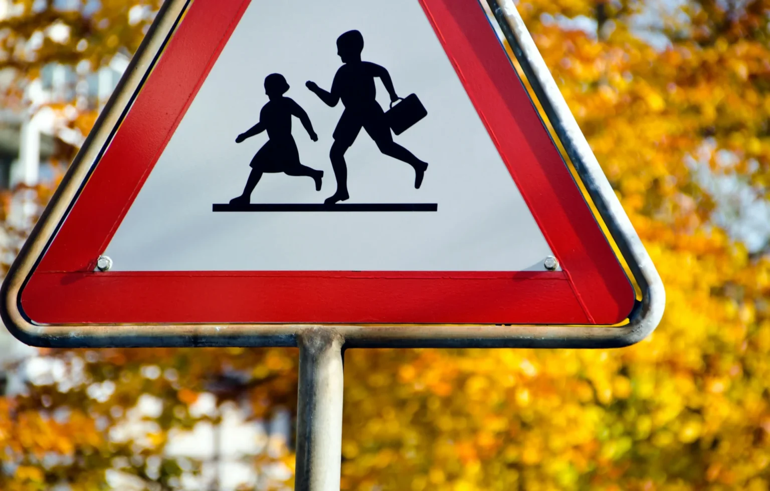 Alaska’s Road Safety Emphasized As Students Return To School Road Safety Sign