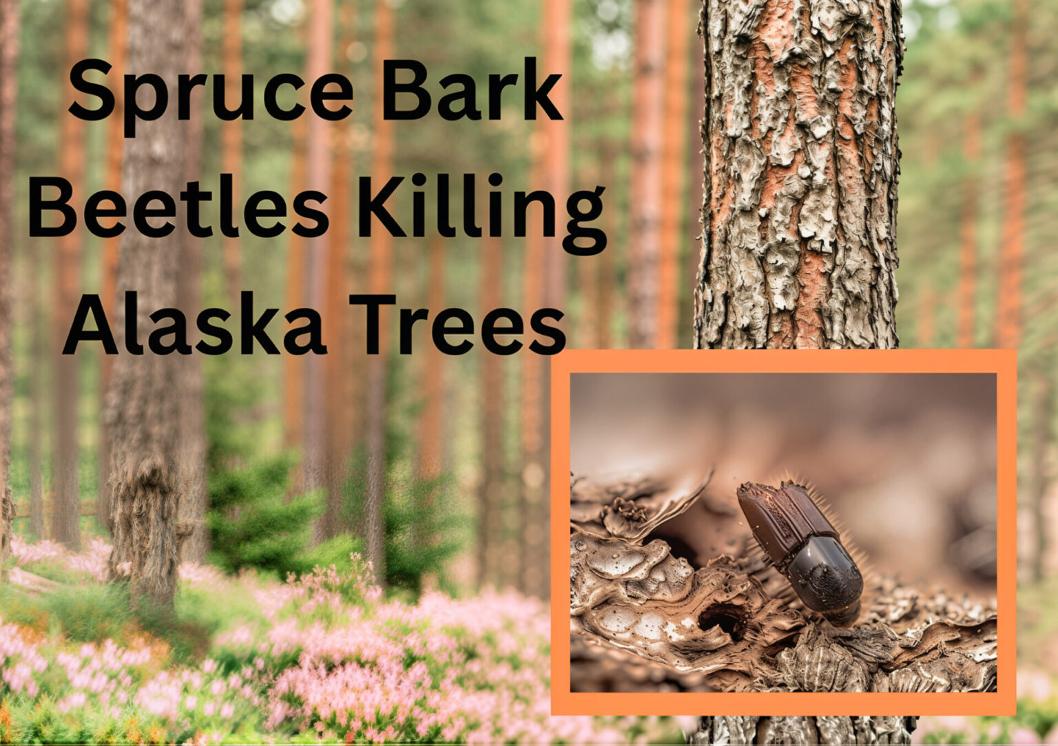 Spruce Bark Beetles Are Killing Alaska’s Spruce: What You Need to Know Spruce Bark Beetles