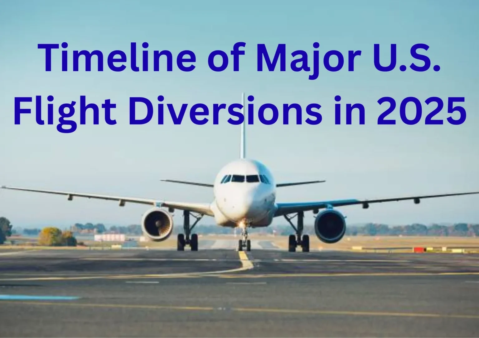 Timeline of Major U.S. Flight Diversions in 2025 Timeline of Major U.S. Flight Diversions in 2025