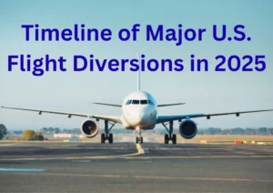 Timeline of Major U.S. Flight Diversions in 2025
