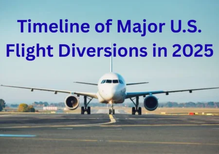Timeline of Major U.S. Flight Diversions in 2025