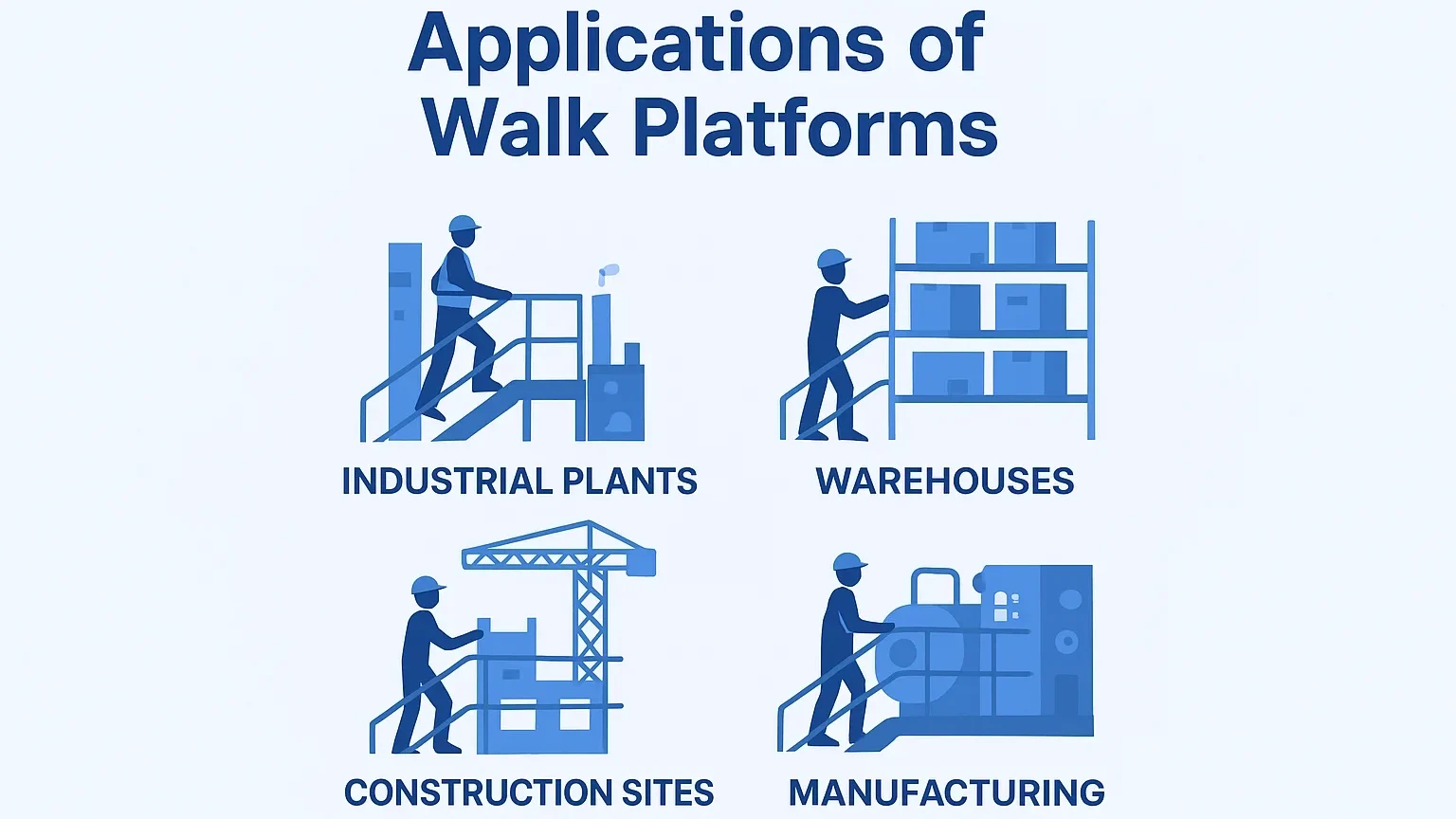 Understanding Walk Platforms and Their Importance in Workplace Safety Walk platform applications by industry