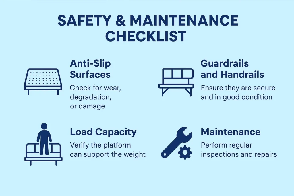 Understanding Walk Platforms and Their Importance in Workplace Safety Walk platform safety maintenance checklist