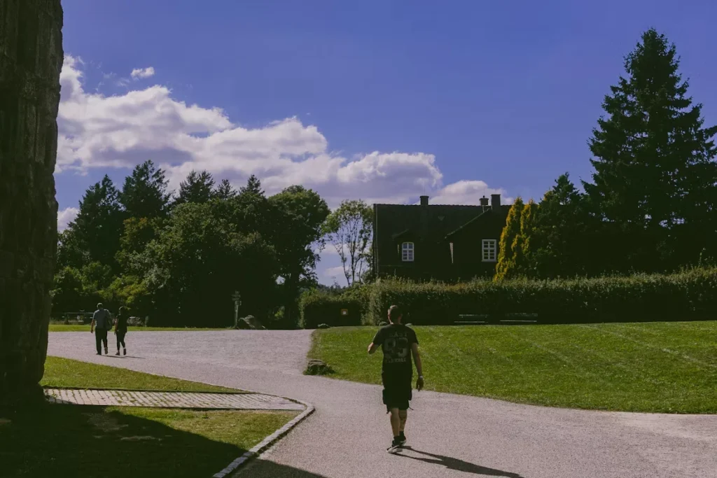 How to Start Fresh in a New City a person walks on a path in a park