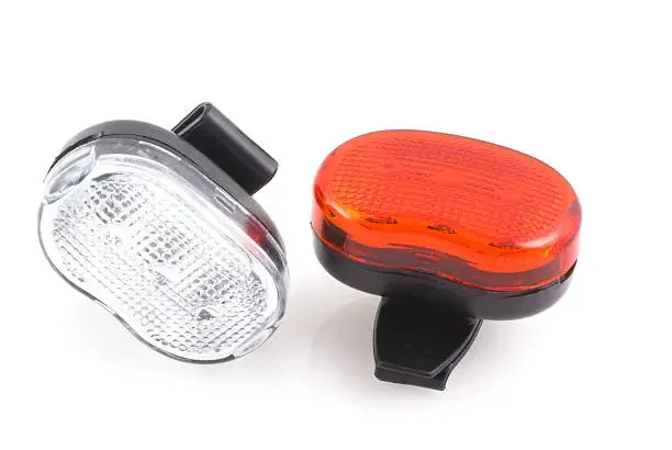 The Bright Side of Biking: Why Bike Lights Matter Colorful lights