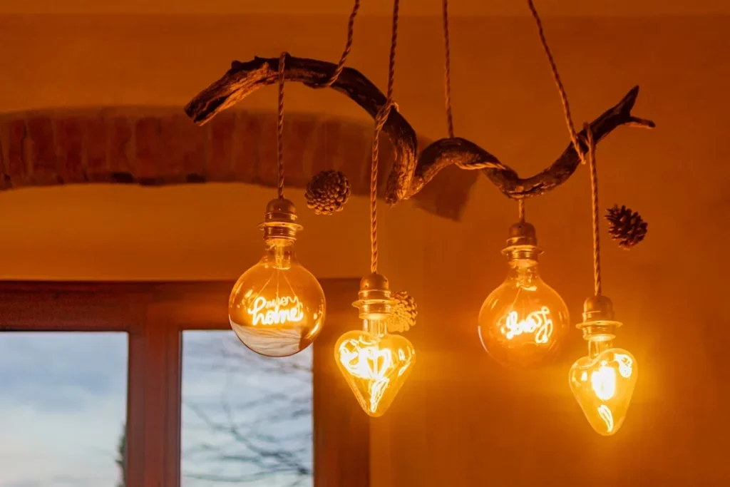 Settling Into Your Dream Home: A Complete Guide for New Owners light bulbs hanging from a ceiling