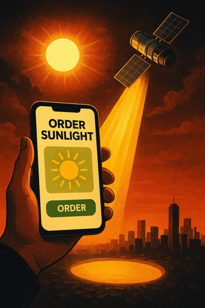 Reflect Orbital: The Startup Letting You Order Sunlight from Space (2025) ordering sunlight