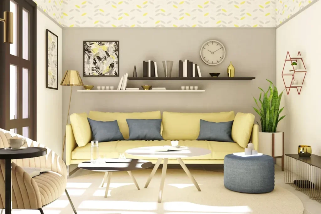How to Upgrade Your Living Room Without Spending a Fortune on New Furniture white and gray padded chair