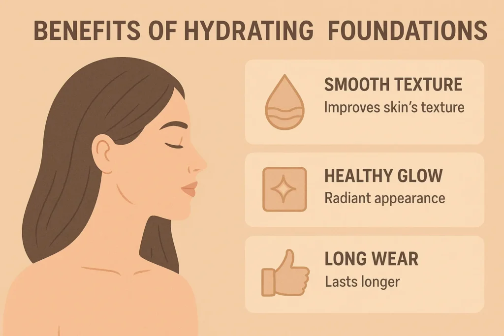 How Hydrating Foundations Keep Skin Smooth All Day Hydrating foundation benefits for skin