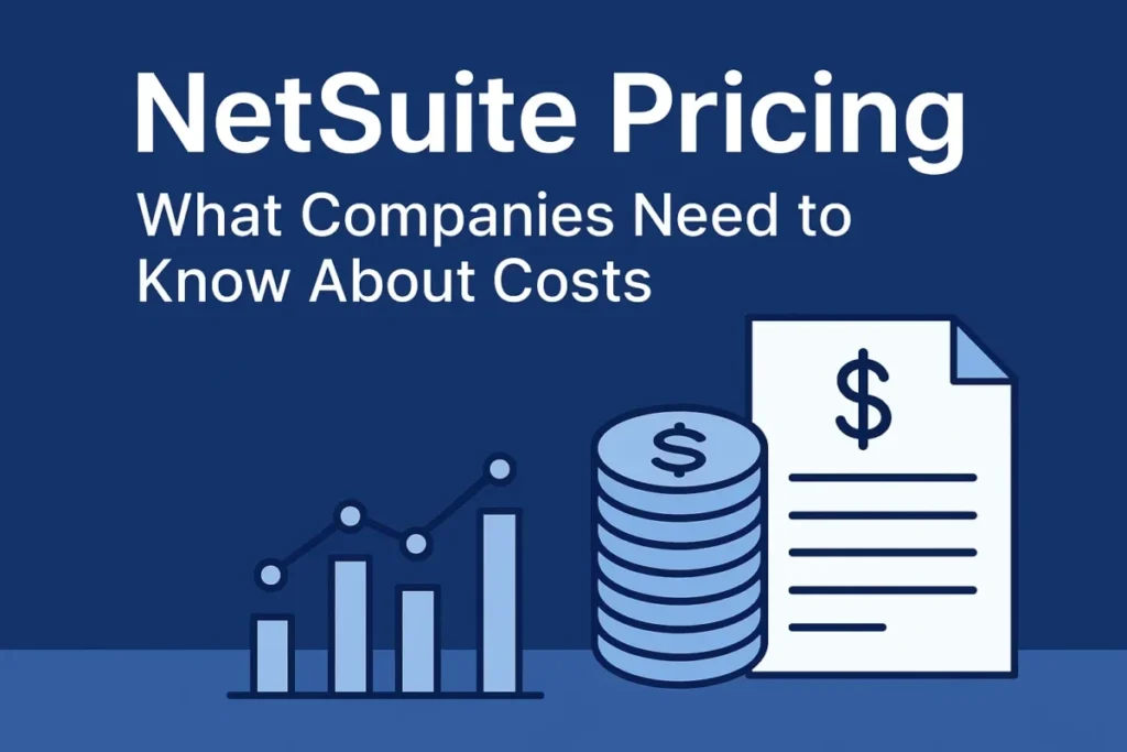 NetSuite pricing costs guide illustration
