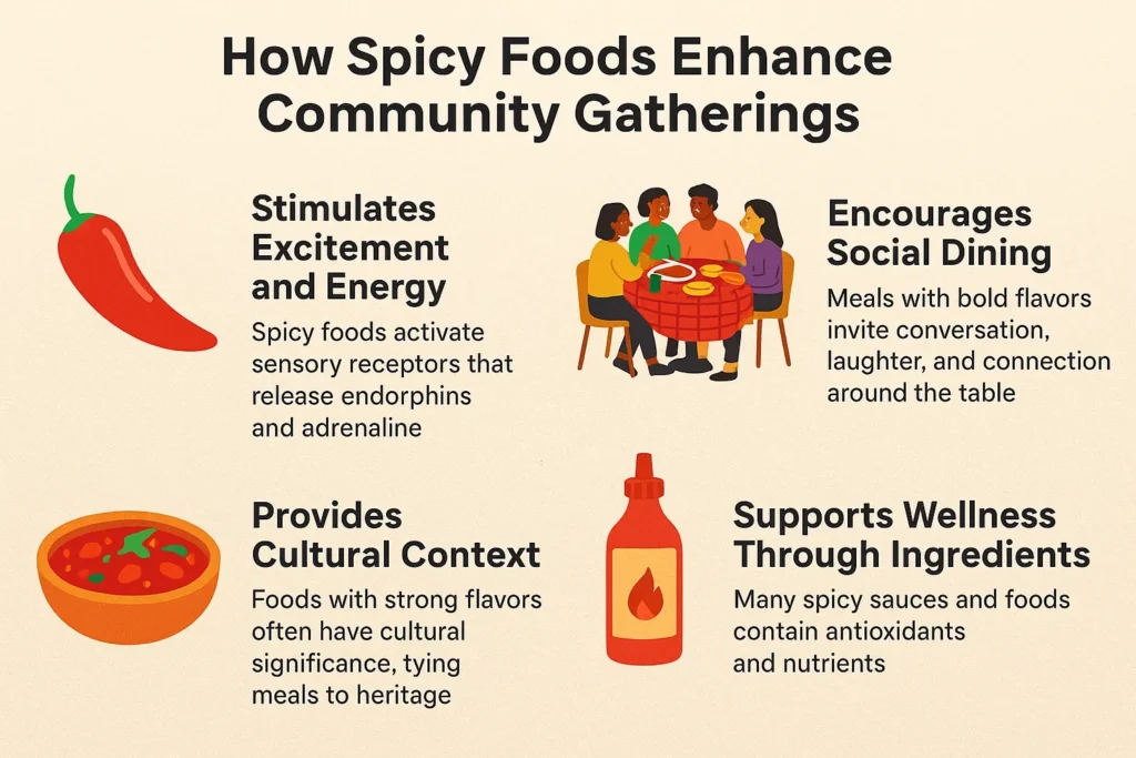 How Music and Wellness Bring Communities Together and Ignite Your Palate Spicy foods boost community bonding