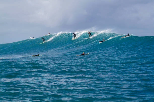 Glacial Surfing in Alaska: Riding Waves on Ice-Crafted Waters surfer